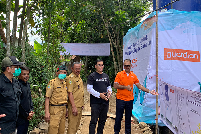 Guardian Builds Clean Water Facility in Bandung