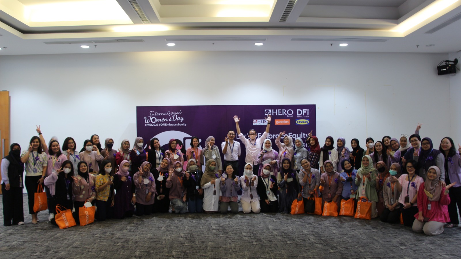 HERO Group Peringati International Women’s Day Melalui Rangkaian Kegiatan Bertemakan #DFIEmbracesEquity