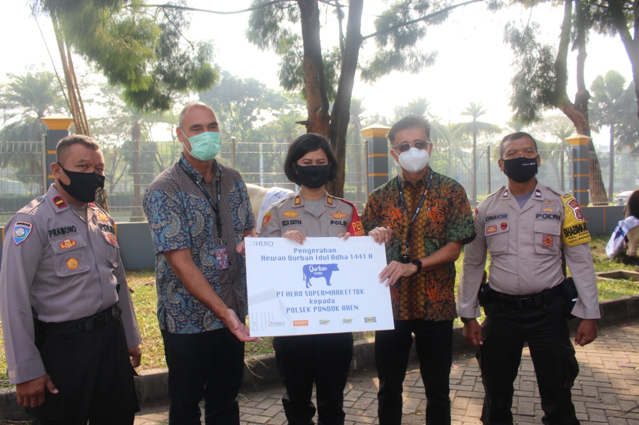 HERO Group Salurkan Puluhan Hewan Kurban pada Idul Adha 1441 H
