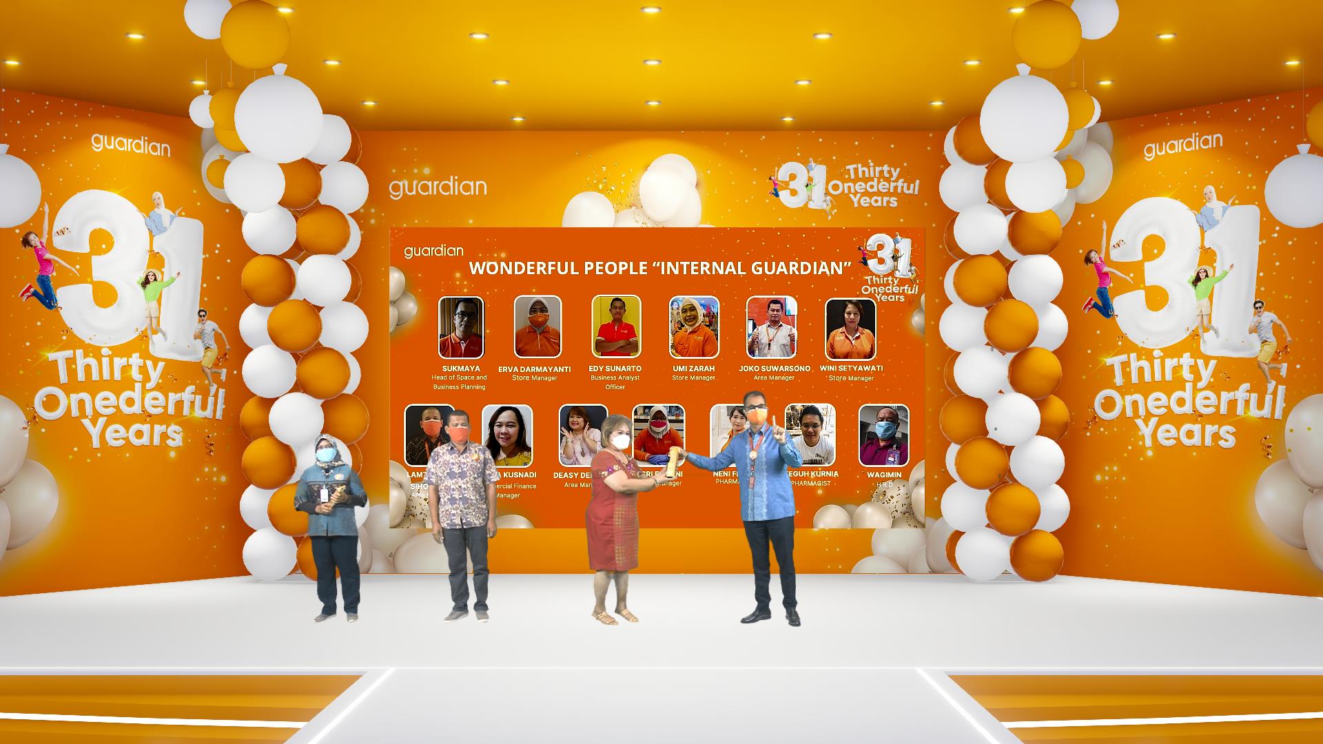 Guardian Berikan Penghargaan Kepada Tokoh Inspirasional Pada Perayaan Kehadiran Ke-31 Tahunnya di Indonesia