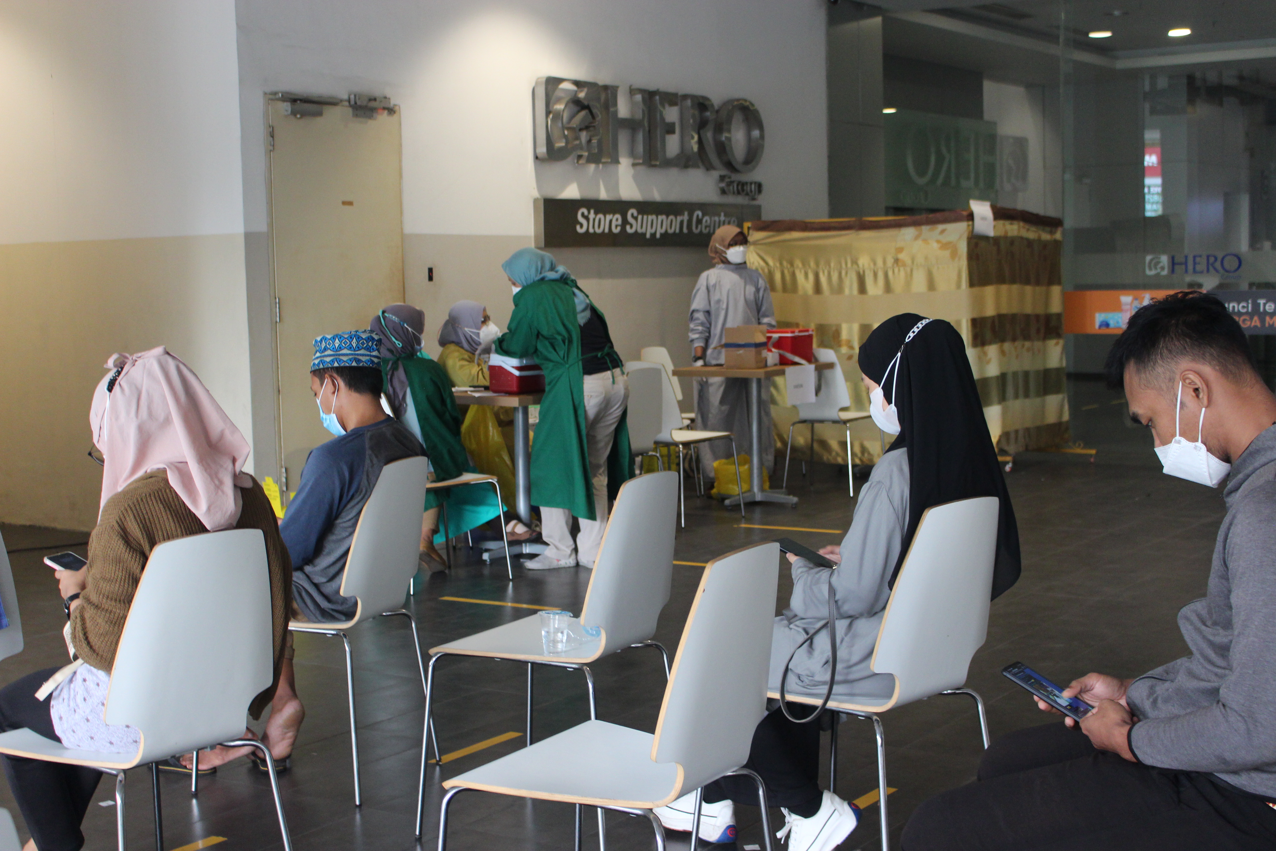 Dukung Percepatan Vaksinasi COVID-19, HERO Group Hadirkan Sentra Vaksinasi untuk Karyawan dan Masyarakat Sekitar