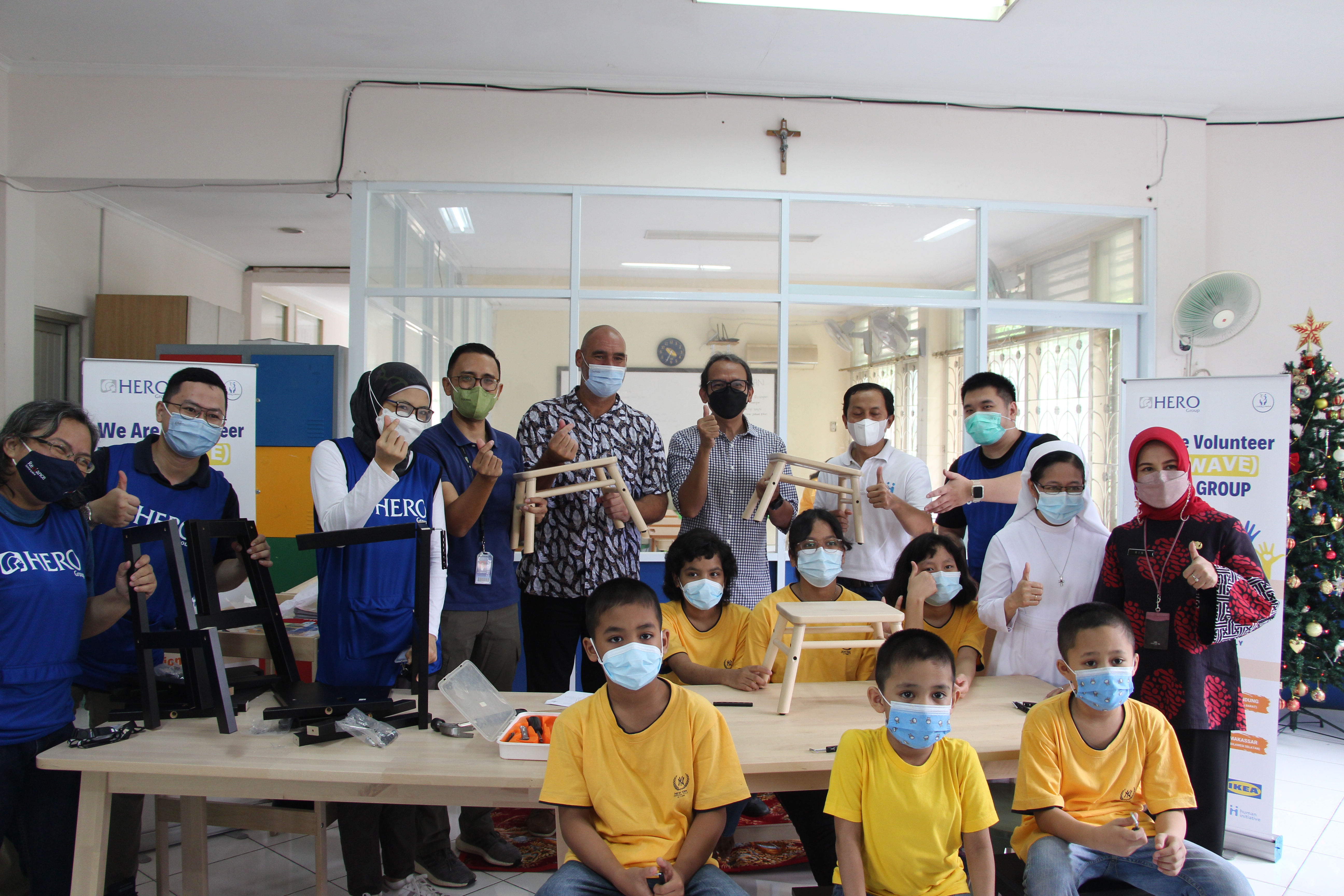 HERO Group Selenggarakan WAVE of HERO Group Serentak di 6 Kota dalam Rangka Hari Relawan Sedunia