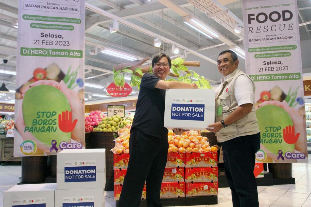 Hero Supermarket Dukung Gerakan Penyelamatan Pangan Bersama Badan Pangan Nasional