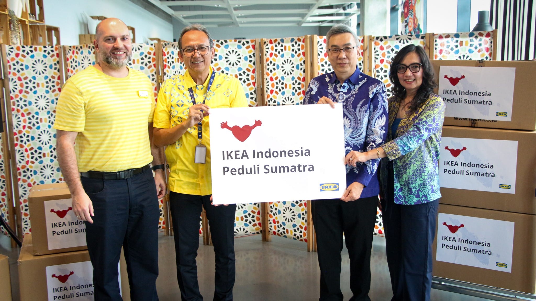 IKEA Indonesia Supports Community Recovery Efforts for Natural Disaster Victims in Sumatera